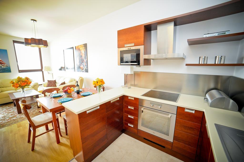 Apartamento Luxury Rockefeller - Sea Towers Gdynia Habitación foto