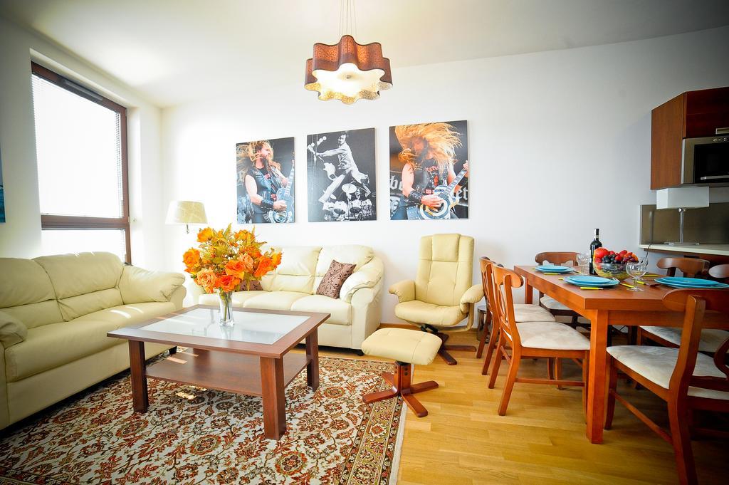 Apartamento Luxury Rockefeller - Sea Towers Gdynia Habitación foto
