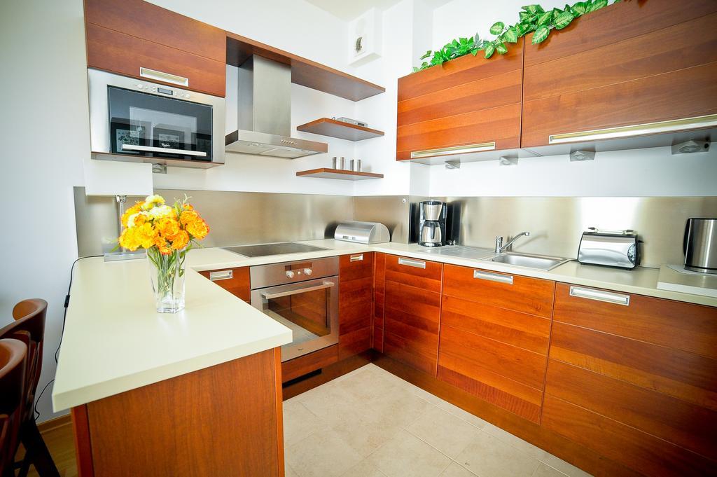Apartamento Luxury Rockefeller - Sea Towers Gdynia Habitación foto